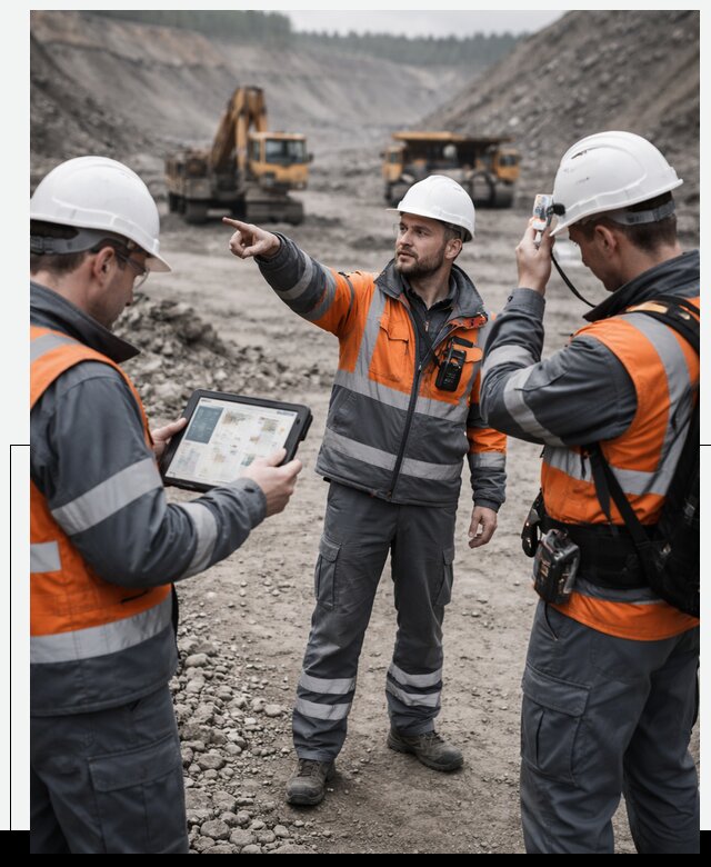 Система контроля персонала для горнодобывающей отрасли в Омске