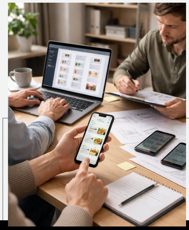 Разработка мобильного приложения торговой сети в Омске