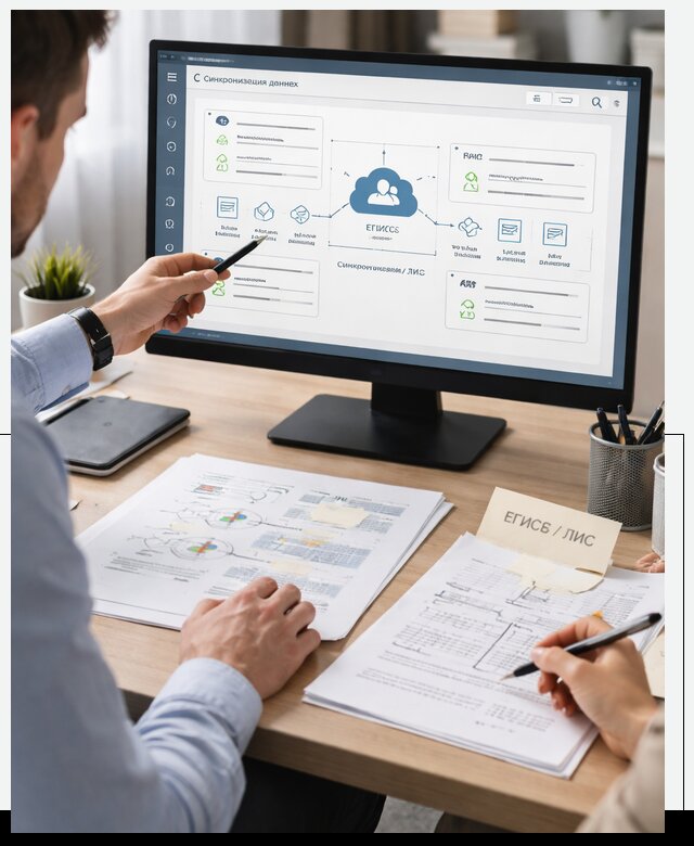 Интеграция с ЕГИСЗ и ЛИС в Омске от 155535 р., АвикейОмс